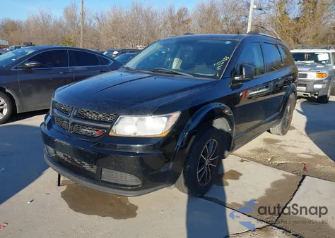2018 Dodge Journey Se z USA, uszkodzony, nr VIN 3C4PDCAB6JT229727